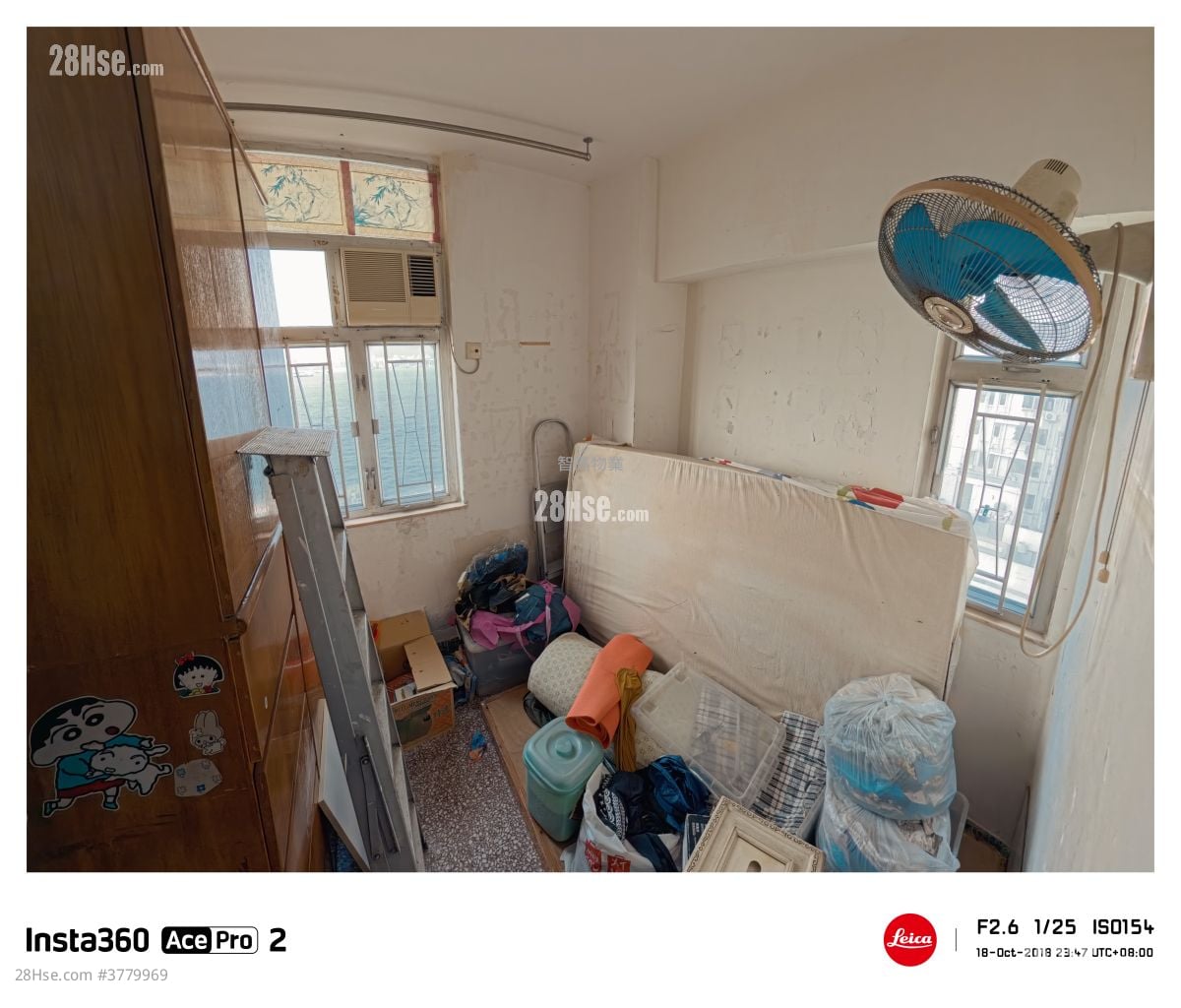 五福大厦 售盘 3 房 , 1 浴室 525 平方尺