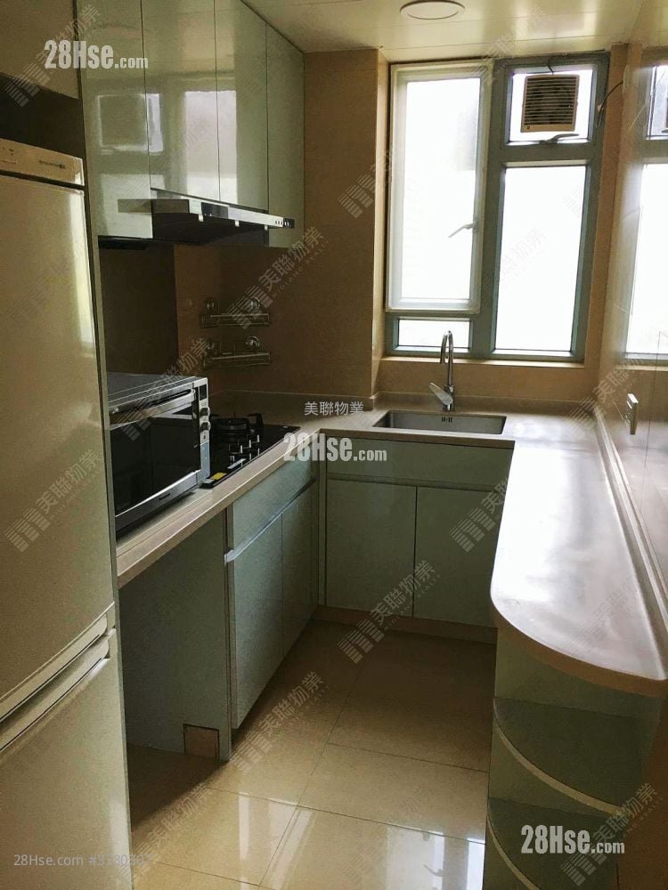 厨房: 映湾园 租盘 3 房 , 2 浴室 710 平方尺