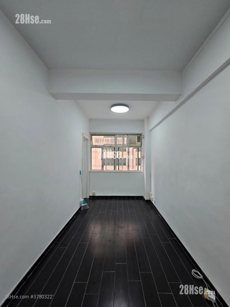 美汉大厦 租盘 2 房 , 1 浴室 351 平方尺