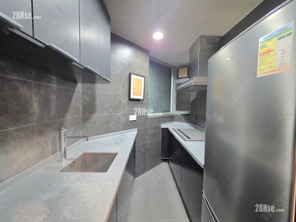 厨房: 映湾园 租盘 2 房 , 1 浴室 518 平方尺