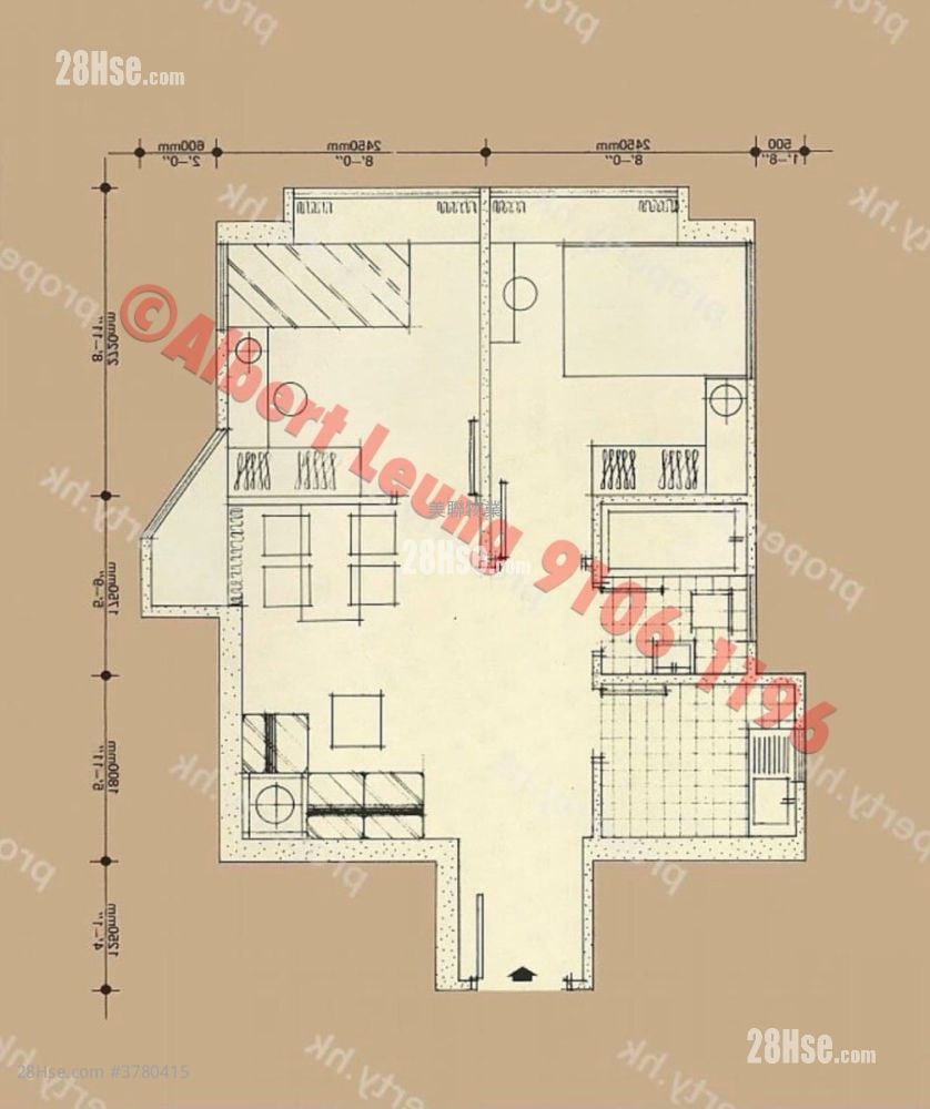 Lucky Plaza Sell 1 Bedroom , 1 Bathroom 326 ft²