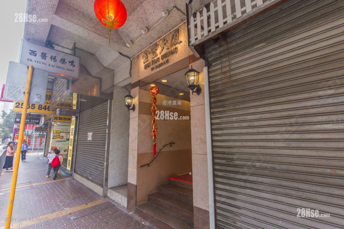 金丰大厦 租盘 2 房 , 1 浴室 421 平方尺