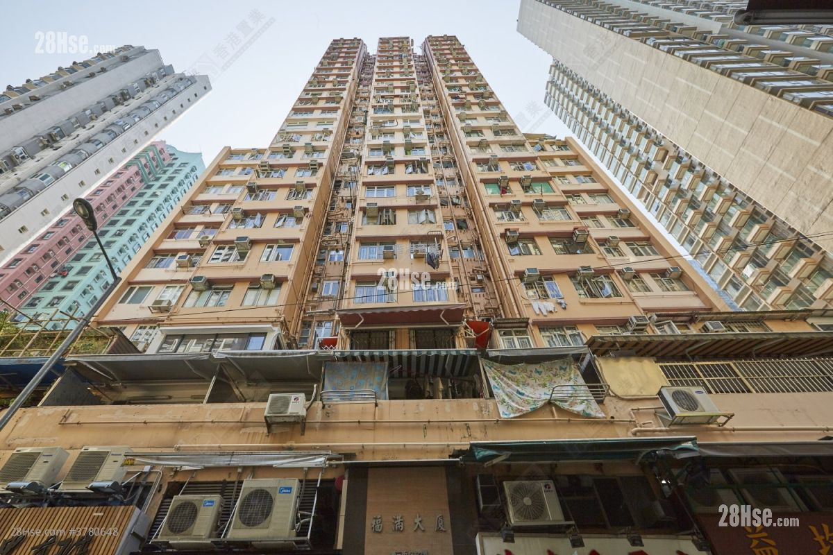 福满大厦 租盘 384 平方尺