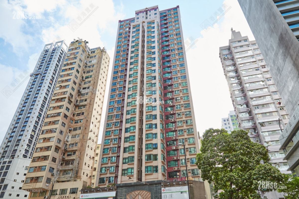 海景轩 售盘 2 房 , 1 浴室 356 平方尺