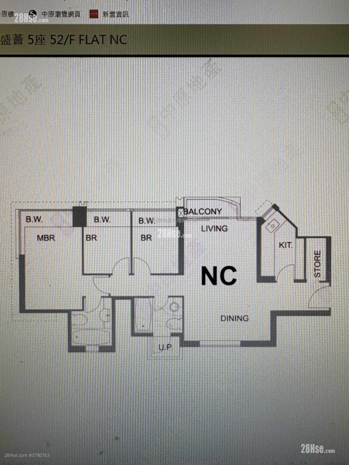 Festival City Sell 2 Bedrooms 842 ft²