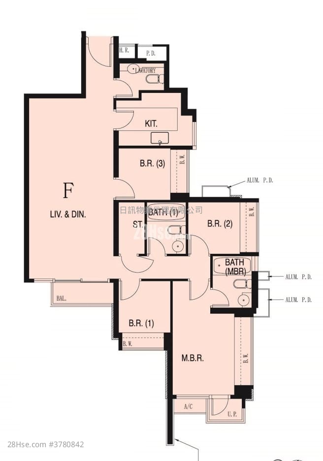 City Point Rental 4 Bedrooms , 3 Bathrooms 914 ft²
