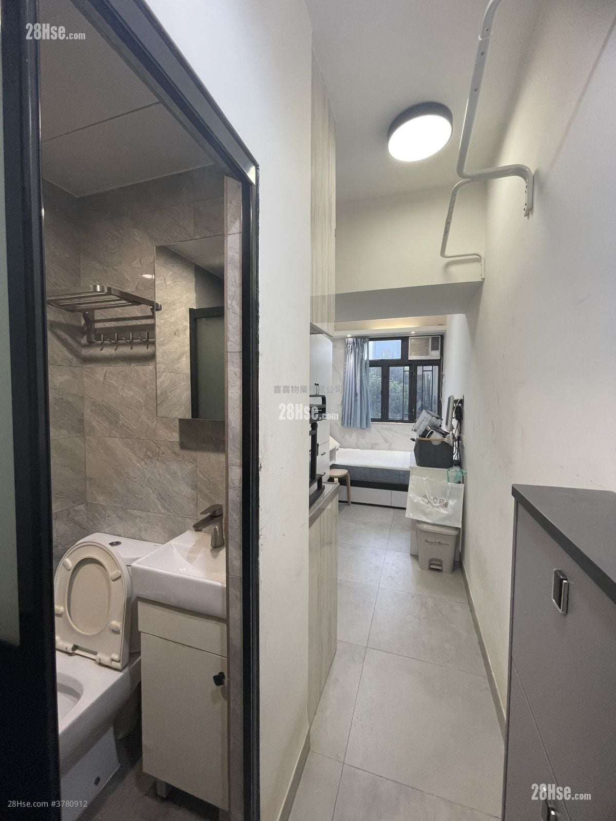 单幢楼房 租盘 开放式间隔 , 1 浴室 170 平方尺