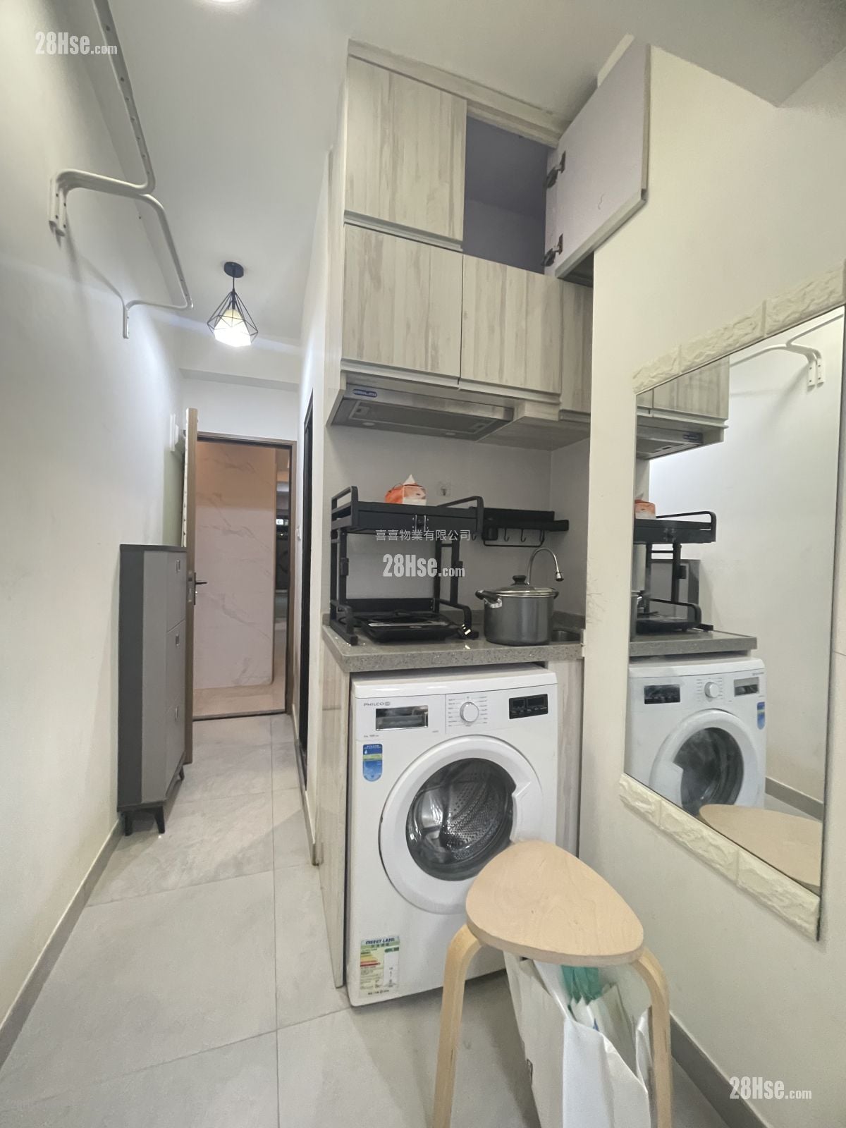 单幢楼房 租盘 开放式间隔 , 1 浴室 170 平方尺