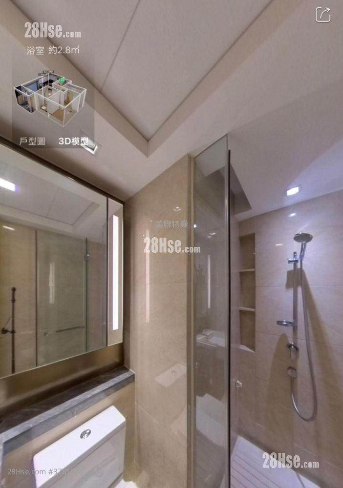 东环 租盘 2 房 , 1 浴室 461 平方尺