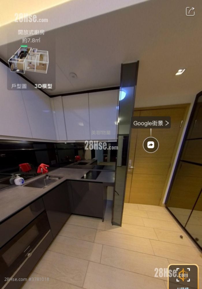 东环 租盘 2 房 , 1 浴室 461 平方尺