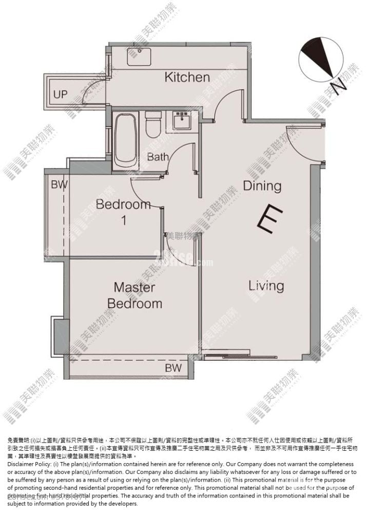 Park Signature Sell 2 Bedrooms , 1 Bathroom 553 ft²