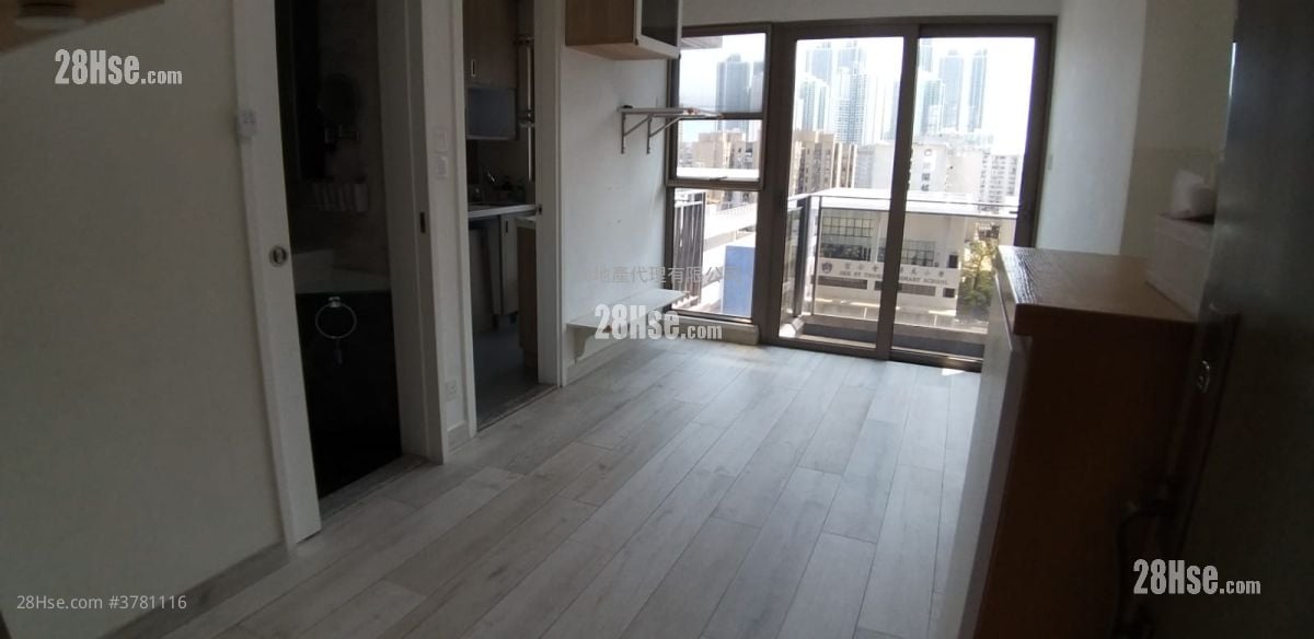 寓弍捌 租盘 2 房 , 1 浴室 433 平方尺