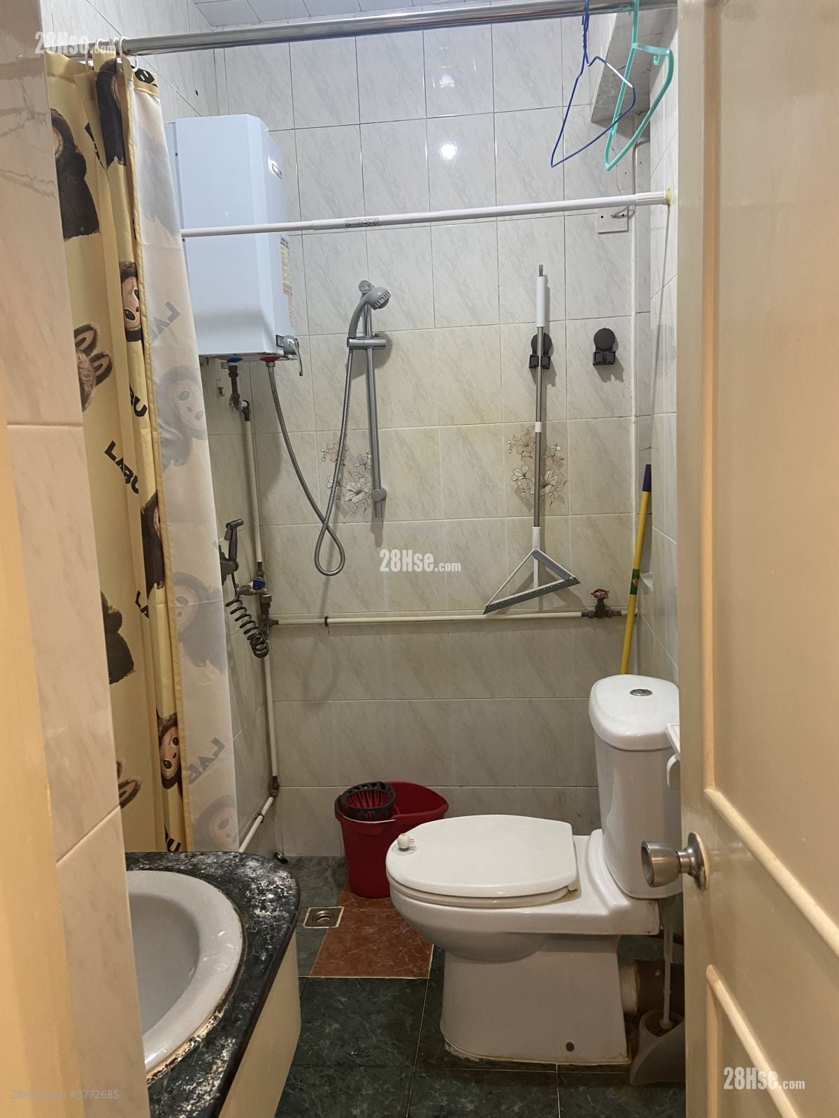 晓光阁 租盘 2 房 , 1 浴室 448 平方尺