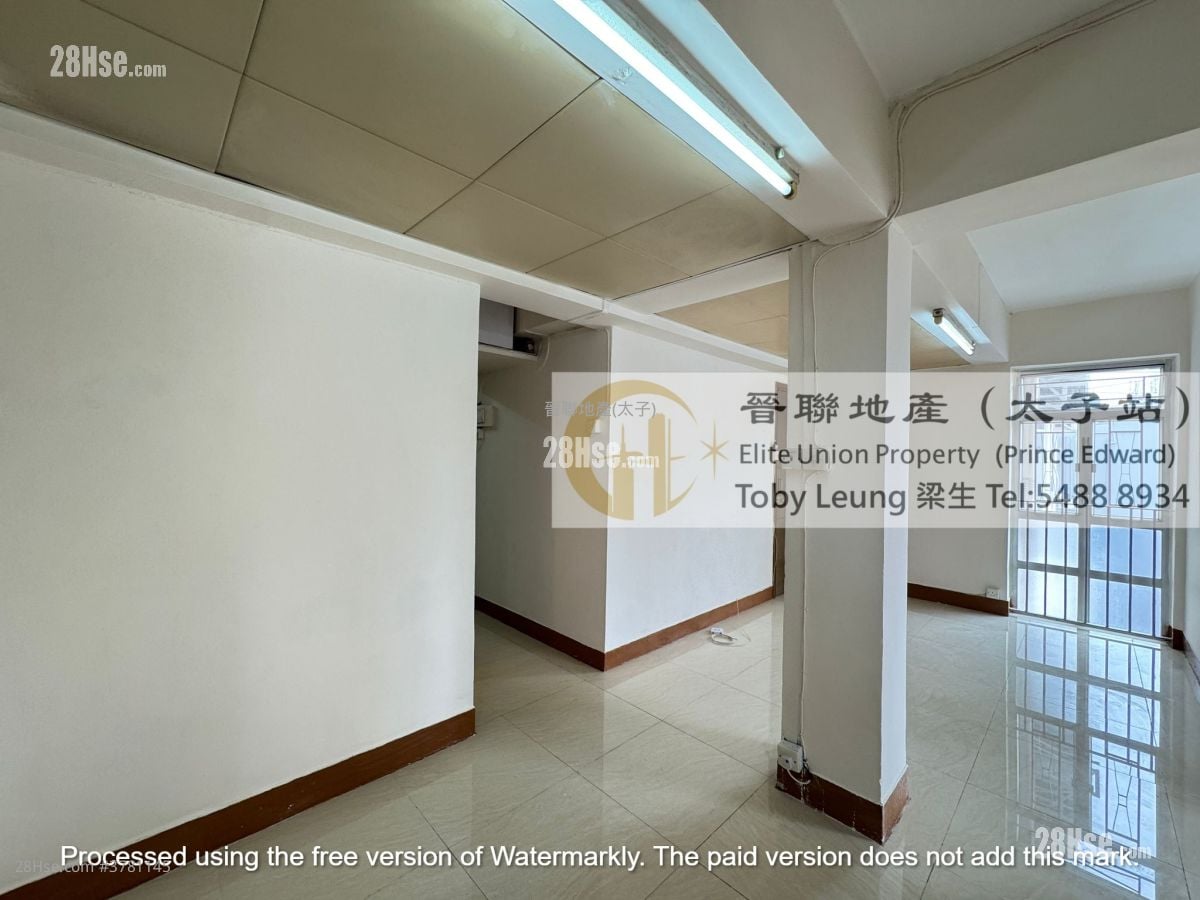 利达大楼 租盘 2 房 , 1 浴室 507 平方尺