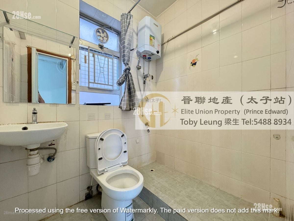 利达大楼 租盘 2 房 , 1 浴室 507 平方尺