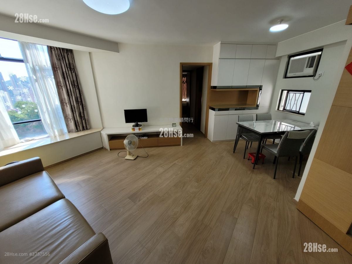 康怡花園 租盤 2 房 , 1 浴室 555 平方呎