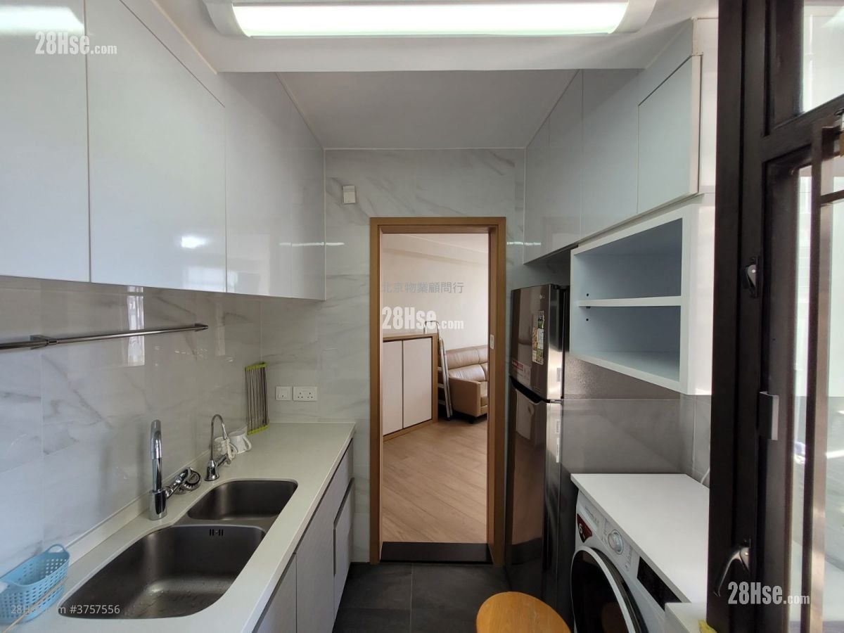 康怡花園 租盤 2 房 , 1 浴室 555 平方呎