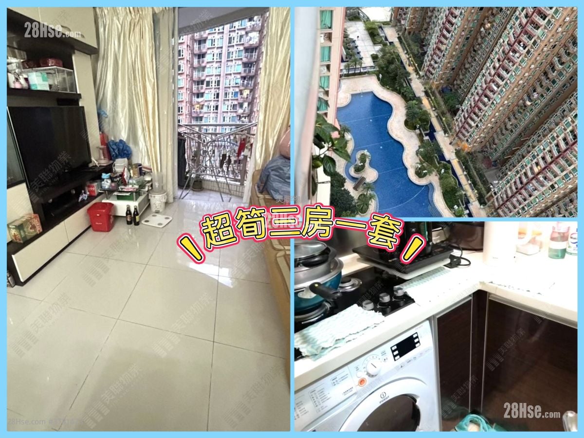 Central Park Towers Sell 3 Bedrooms , 2 Bathrooms 667 ft²