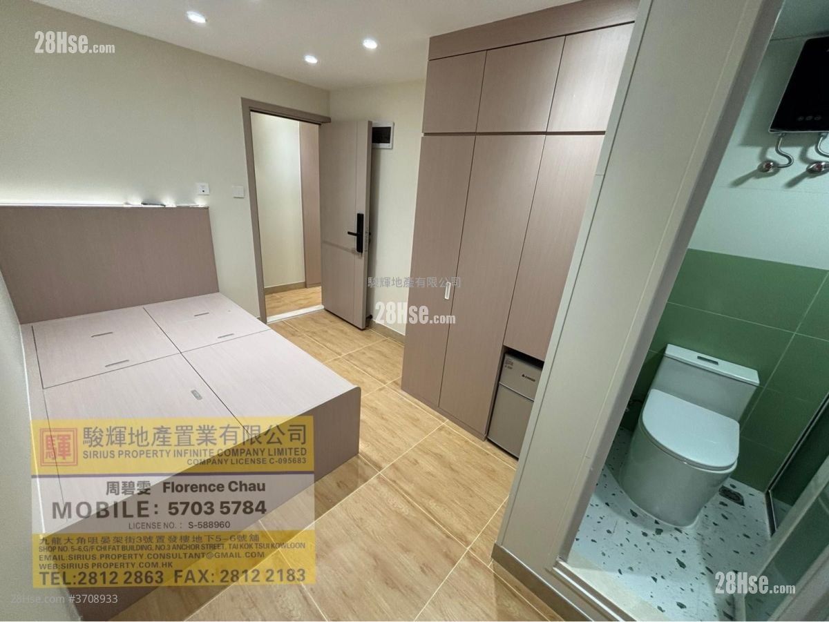 文苑楼 租盘 开放式间隔 , 1 浴室 160 平方尺