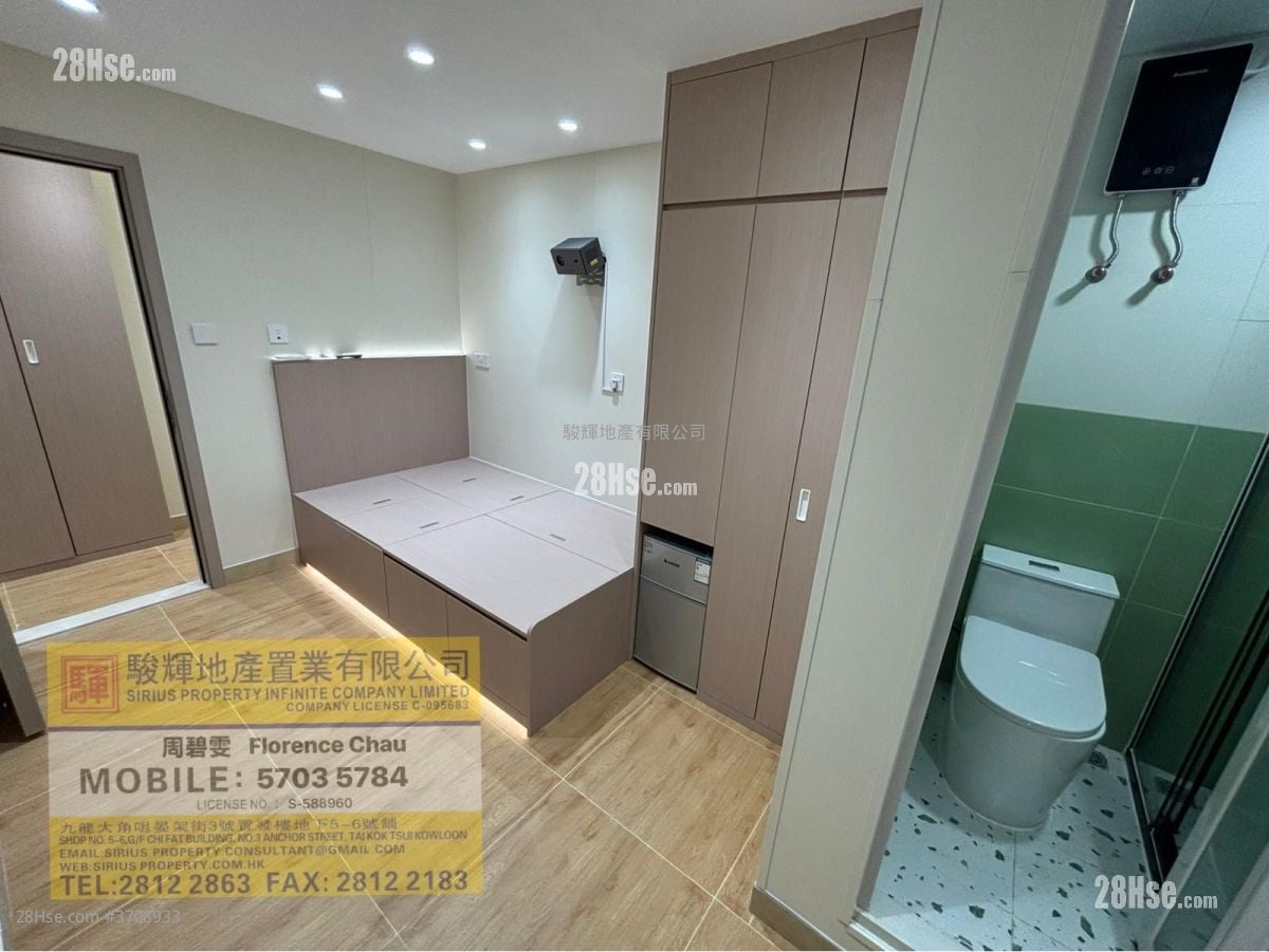 文苑楼 租盘 开放式间隔 , 1 浴室 160 平方尺