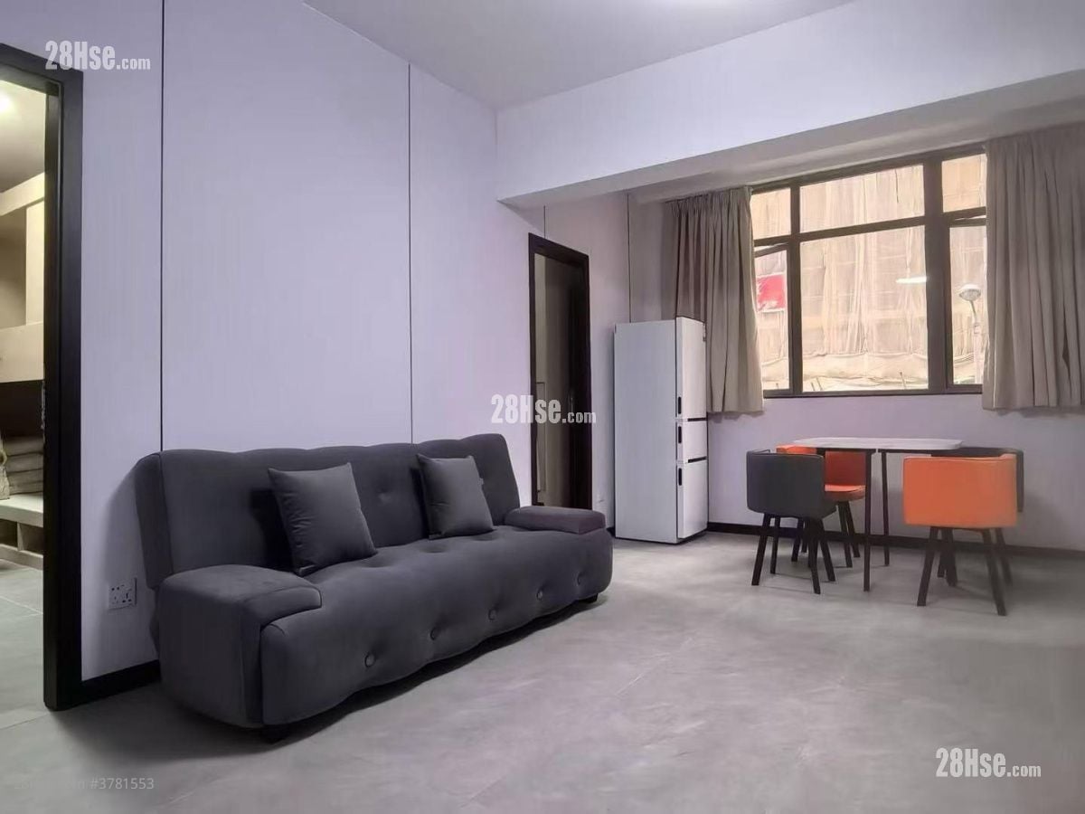 吴淞大楼 租盘 开放式间隔 , 1 浴室 150 平方尺