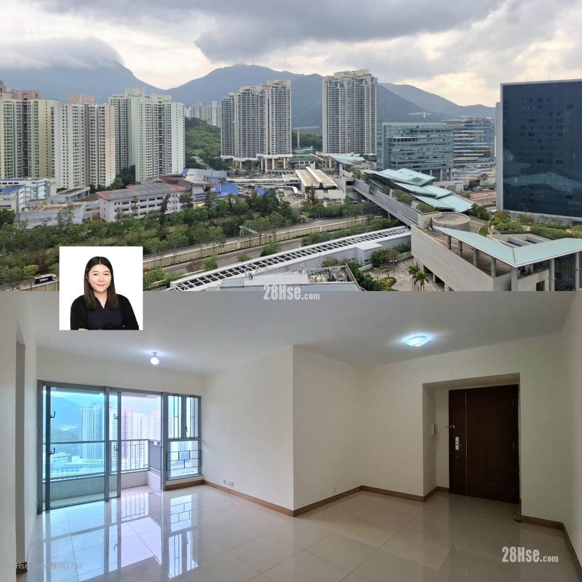 蓝天海岸 租盘 2 房 , 1 浴室 638 平方尺