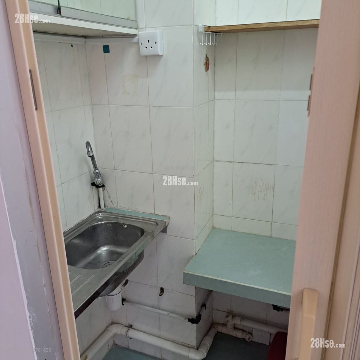 丽景楼 租盘 开放式间隔 , 1 浴室 130 平方尺