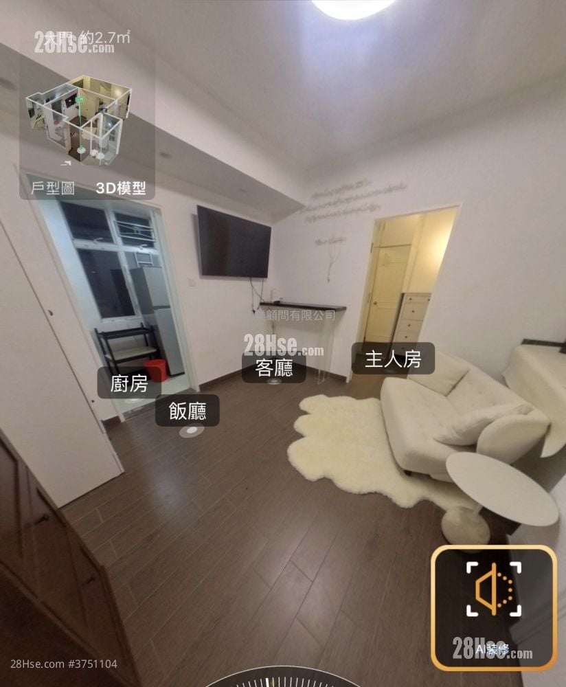 福臨閣 售盤 364 平方呎