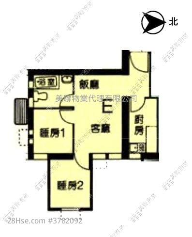 Beverly Garden Sell 2 Bedrooms , 1 Bathroom 431 ft²