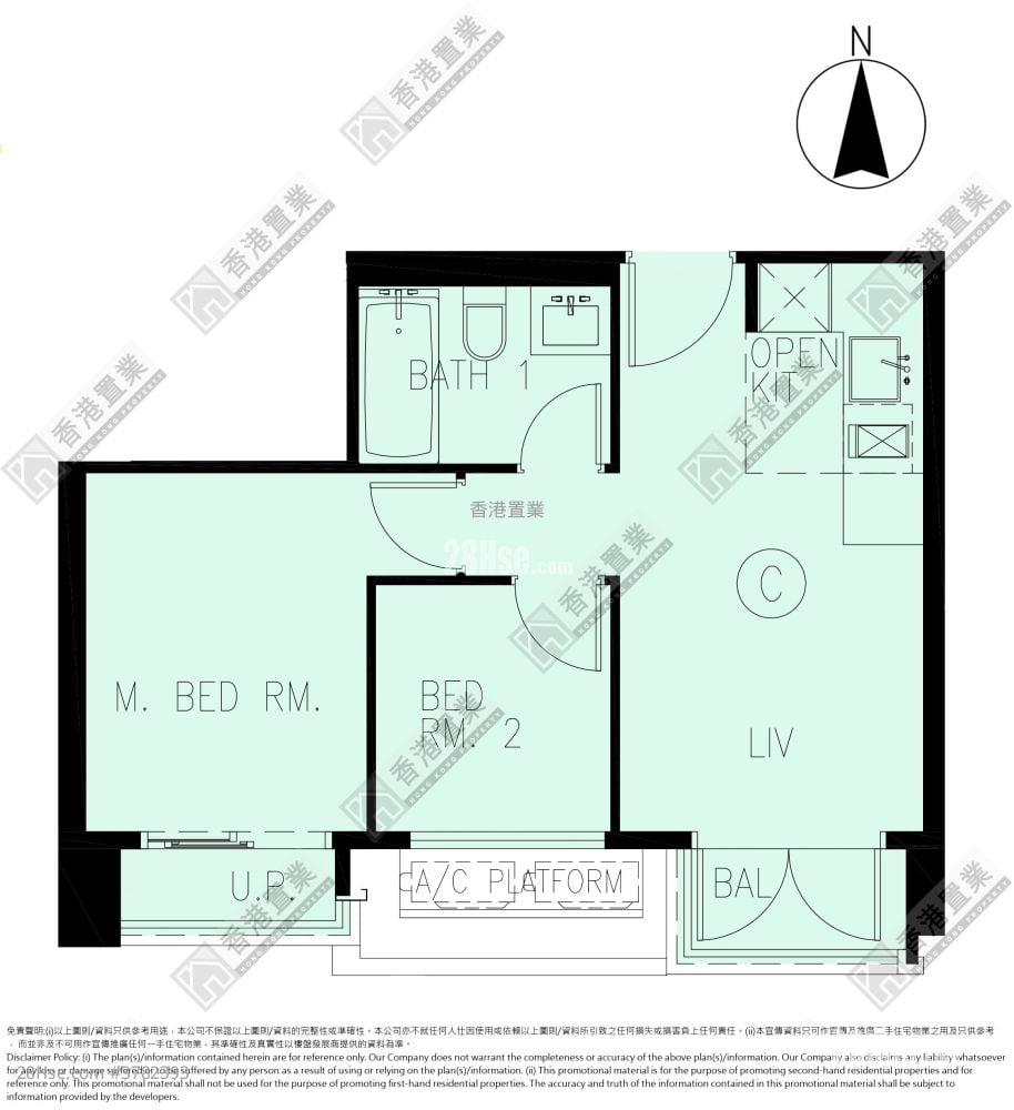 Lp6 Rental 2 Bedrooms , 1 Bathroom 425 ft²