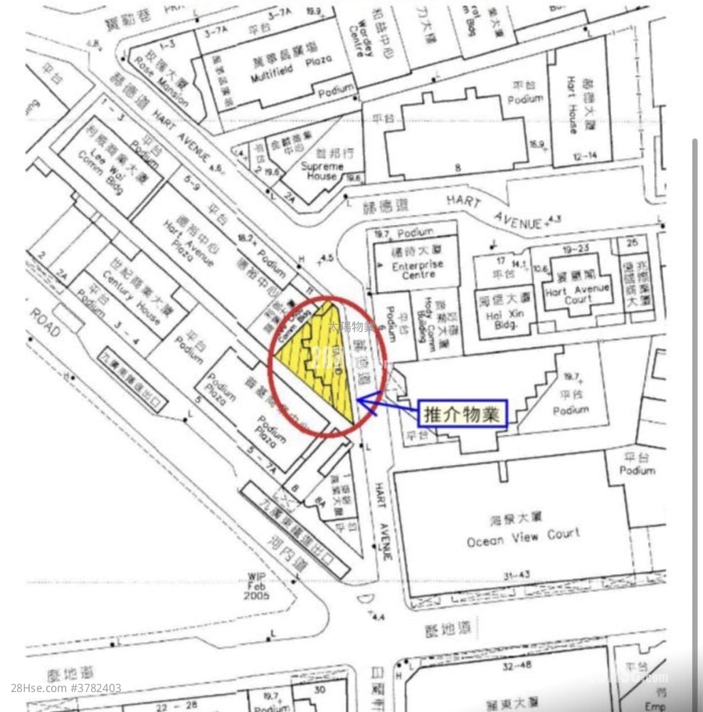 赫德道11A-11D号 售盘