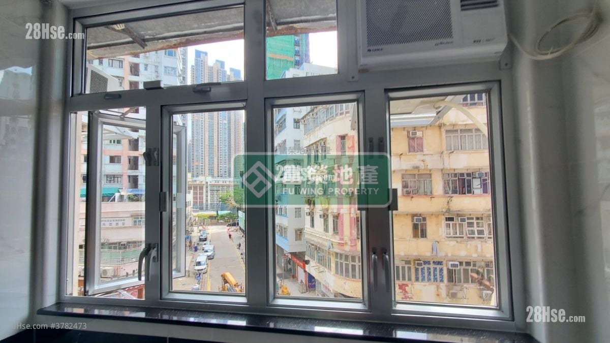 福兴大楼 租盘 开放式间隔 , 1 浴室 660 平方尺