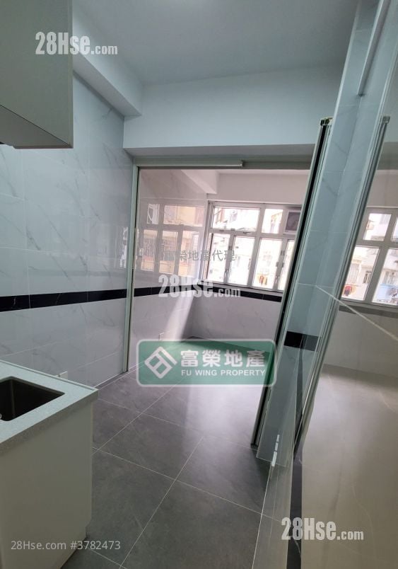 福兴大楼 租盘 开放式间隔 , 1 浴室 660 平方尺