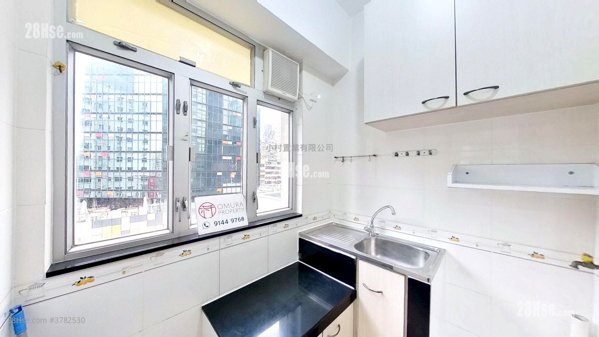 厨房: 八珍楼 租盘 开放式间隔 , 1 浴室 273 平方尺