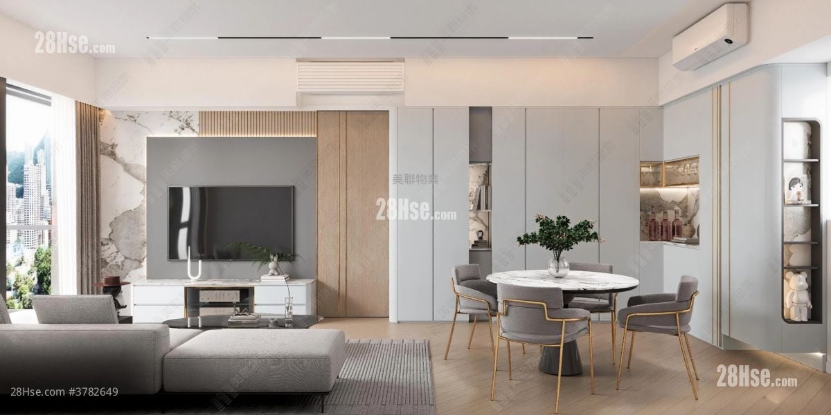 凯滙 售盘 3 房 , 2 浴室 880 平方尺