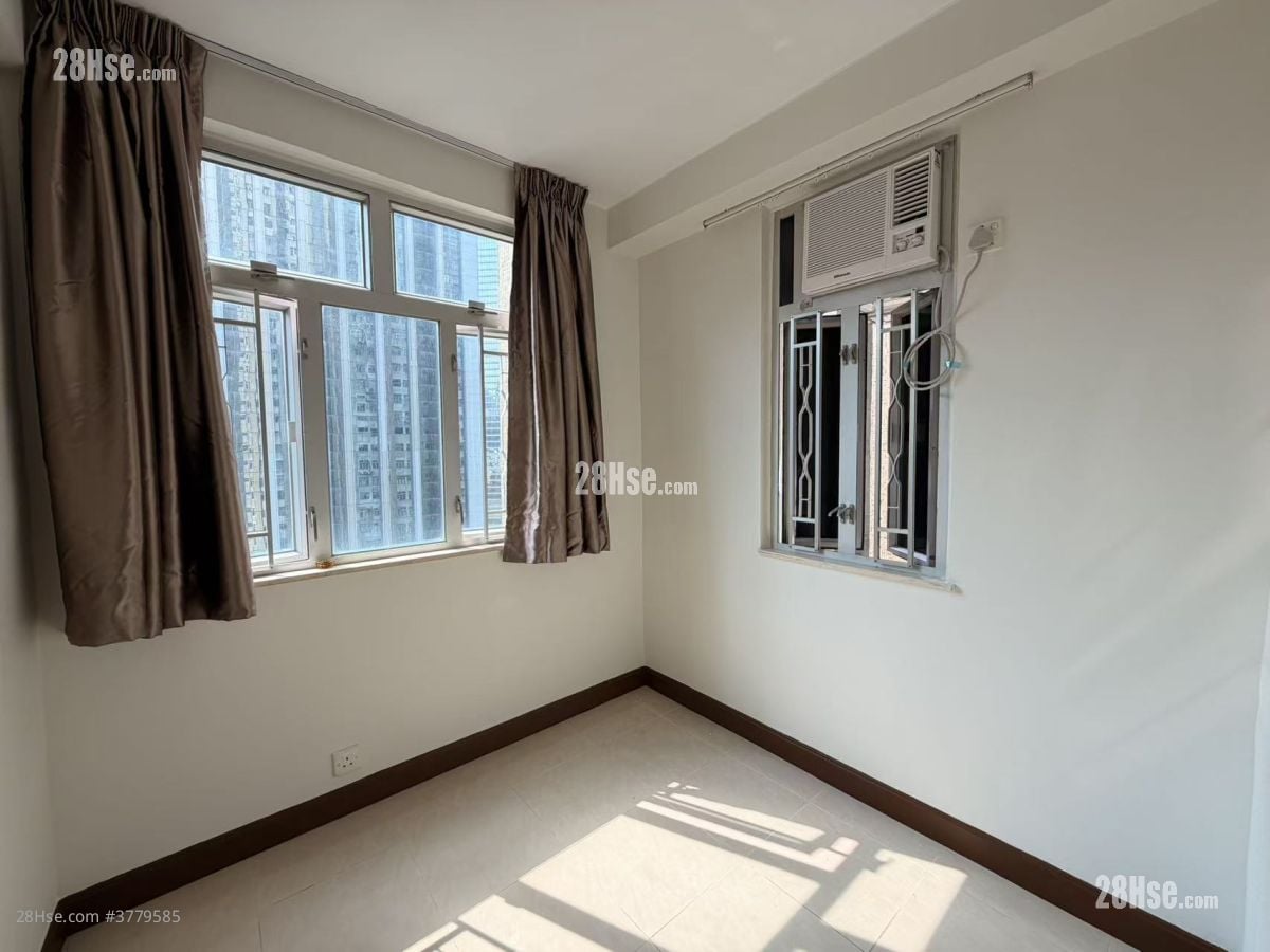 湾景中心大厦 租盘 2 房 , 1 浴室 325 平方尺