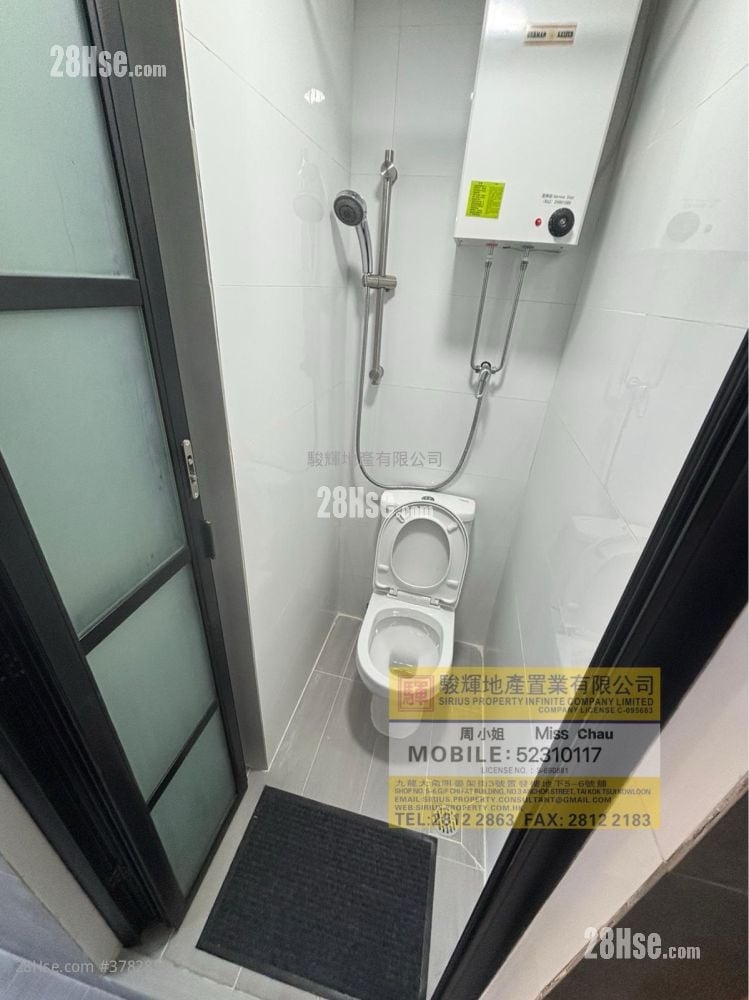 炜亨大厦 租盘 1 浴室 180 平方尺