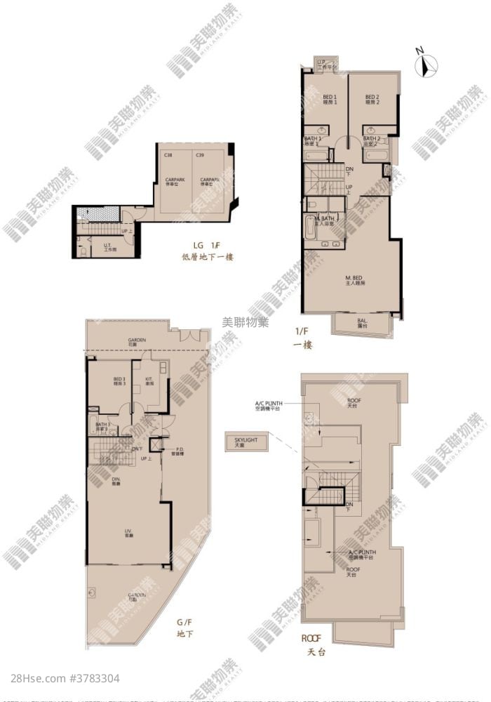 The Bloomsway Rental 4 Bedrooms , 5+ Bathrooms 2,542 ft²