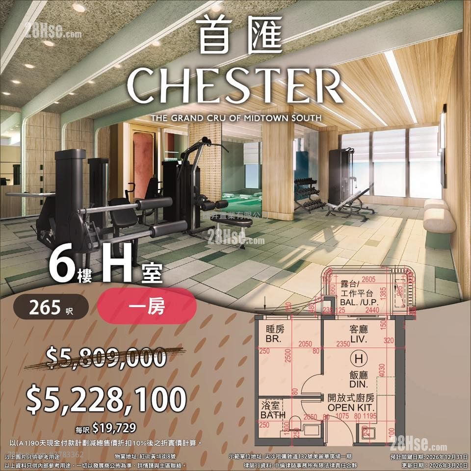 Royal Peninsula Sell 4 Bedrooms , 2 Bathrooms 563 ft²