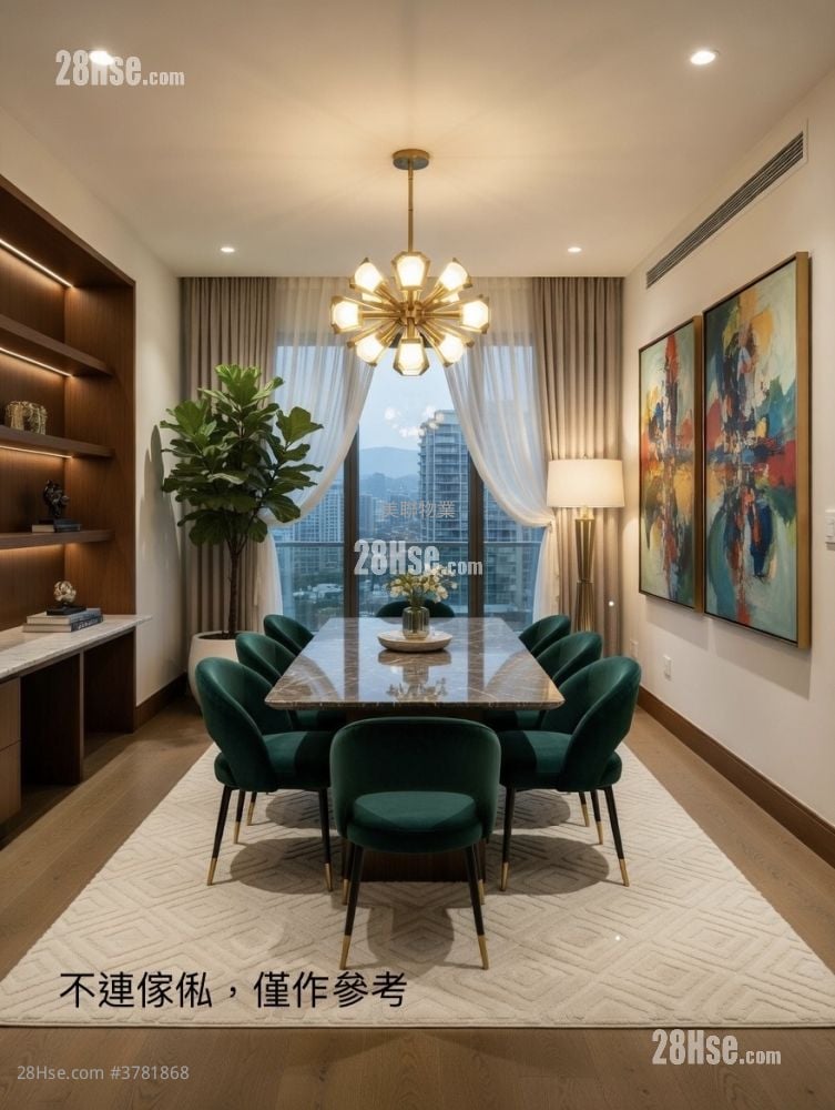 晋名峰 售盘 4 房 , 3 浴室 1,102 平方尺