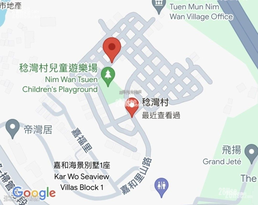 稔湾村 租盘 3 房 , 2 浴室 700 平方尺