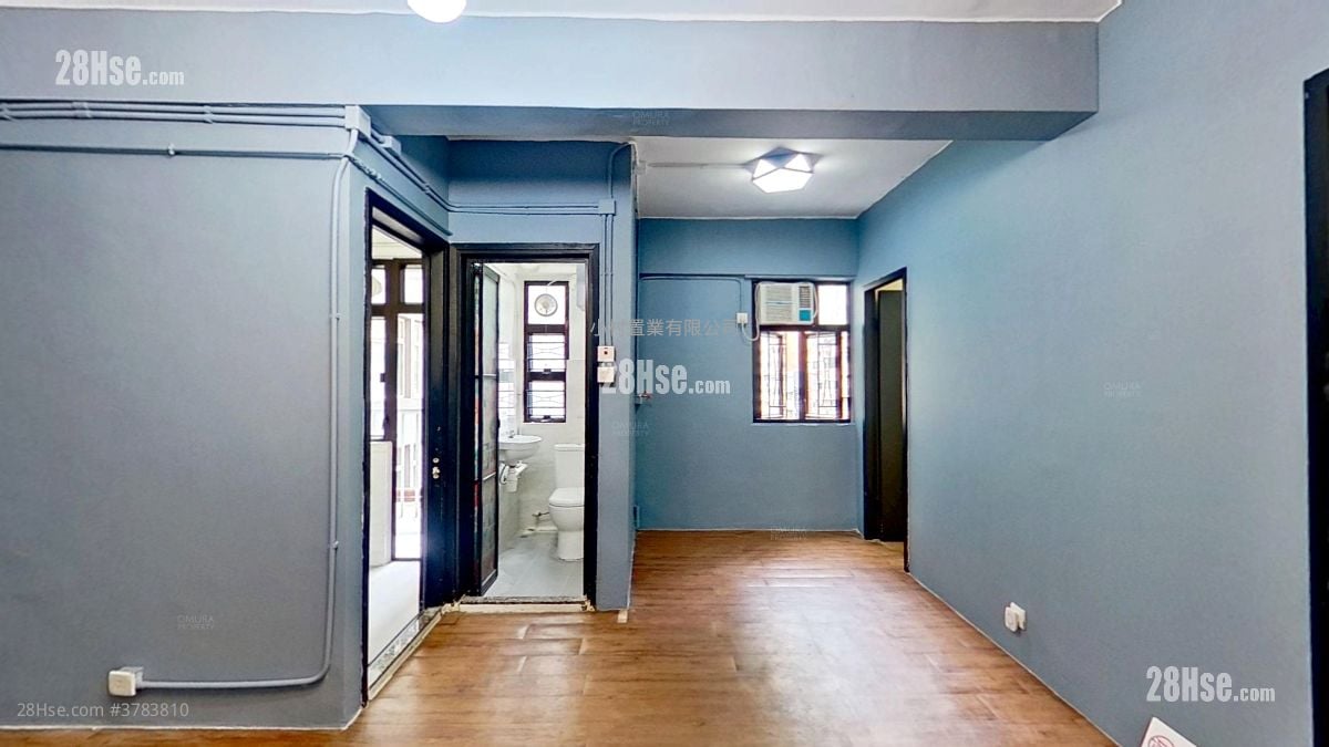 厅: 永胜大厦 租盘 2 房 , 1 浴室 386 平方尺