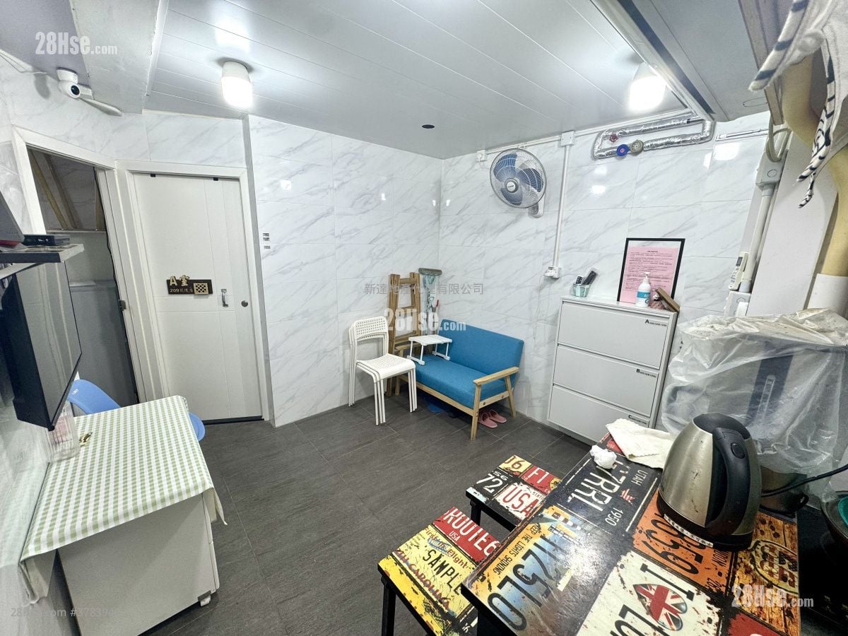 建成楼 租盘 开放式间隔 , 1 浴室 95 平方尺