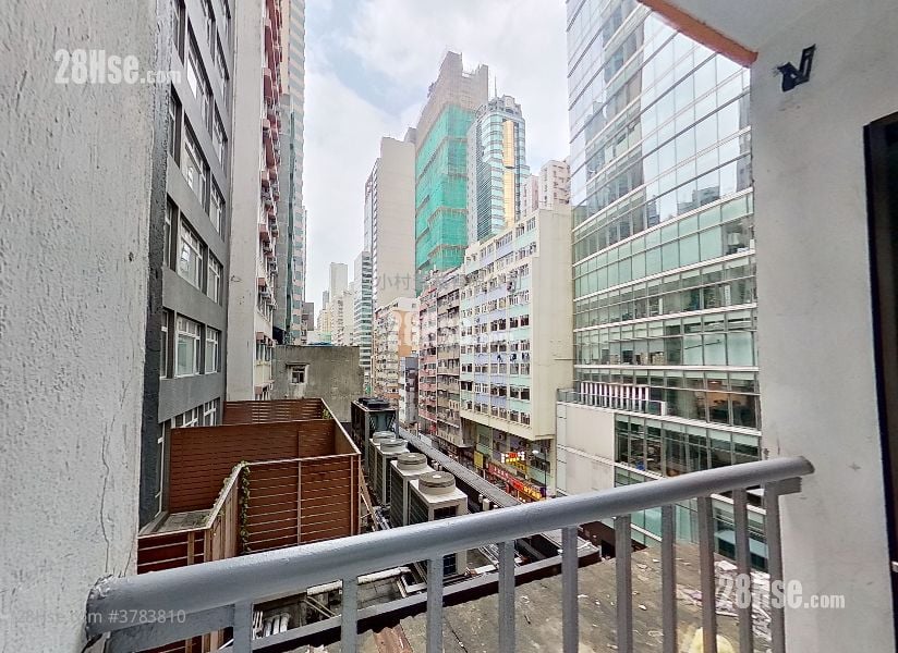 露台: 永胜大厦 租盘 2 房 , 1 浴室 386 平方尺