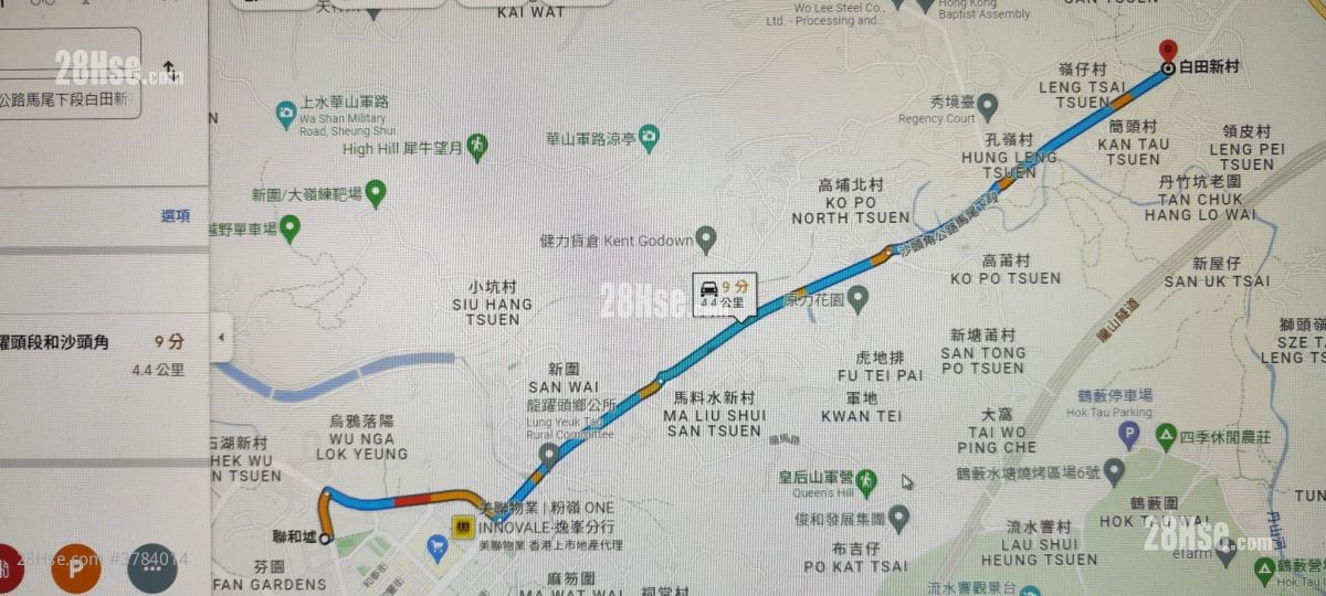 白田新村 租盘 2 房 , 1 浴室 250 平方尺