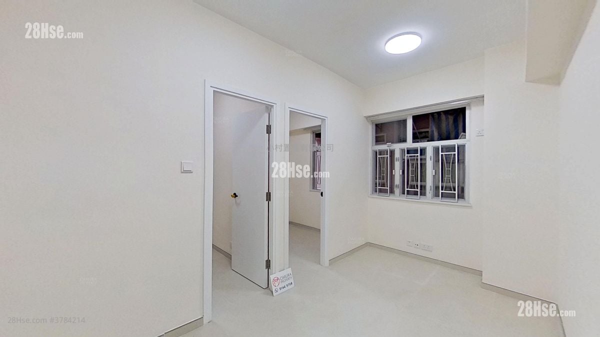 厅: 嘉宁大厦 租盘 2 房 , 1 浴室 368 平方尺