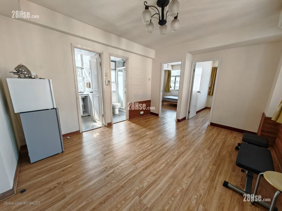 昌林阁 租盘 2 房 , 1 浴室 437 平方尺