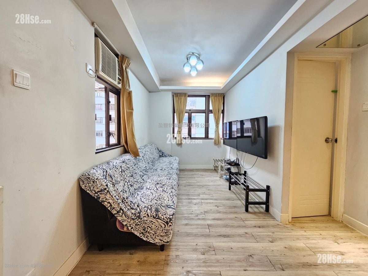 Hang Shun Mansion Rental 2 Bedrooms , 1 Bathroom 328 ft²
