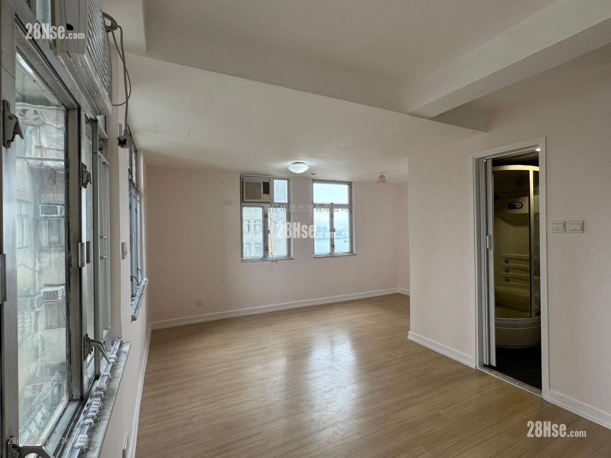 湾景中心大厦 租盘 开放式间隔 , 1 浴室 357 平方尺