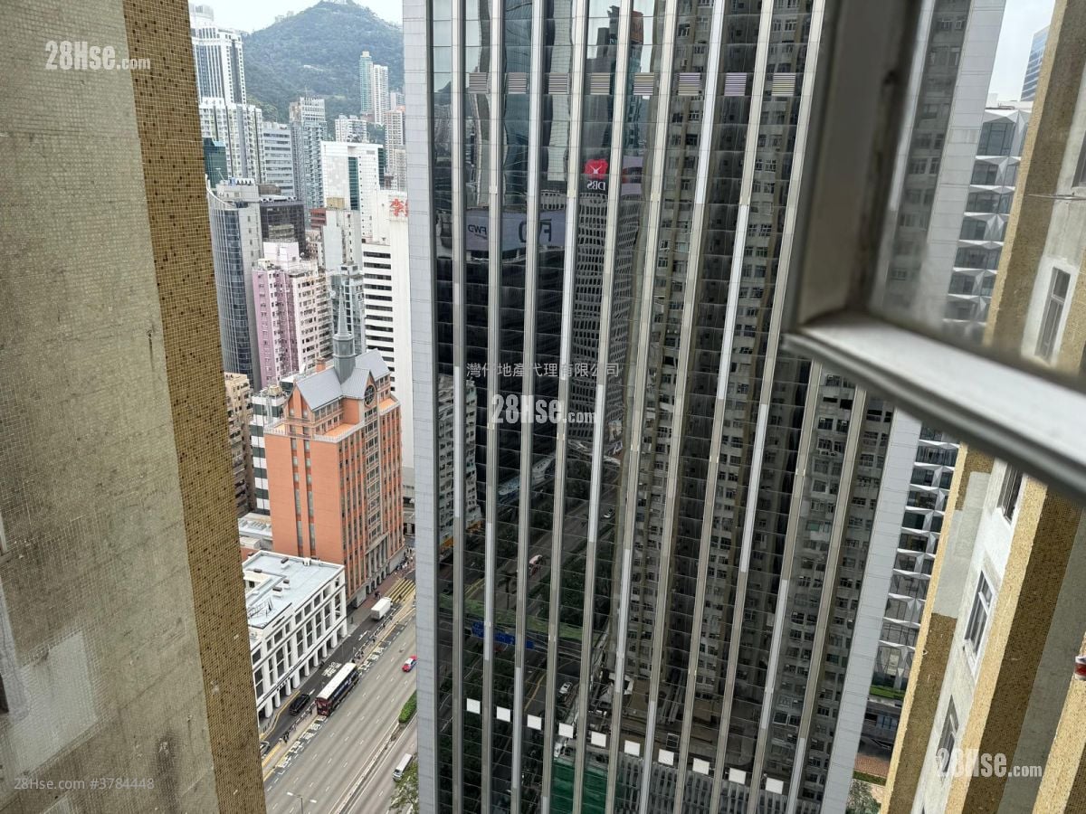 湾景中心大厦 租盘 开放式间隔 , 1 浴室 357 平方尺